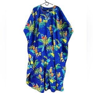 Tropical Parrot Kaftan
